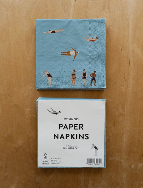 Papierservietten Swimmers