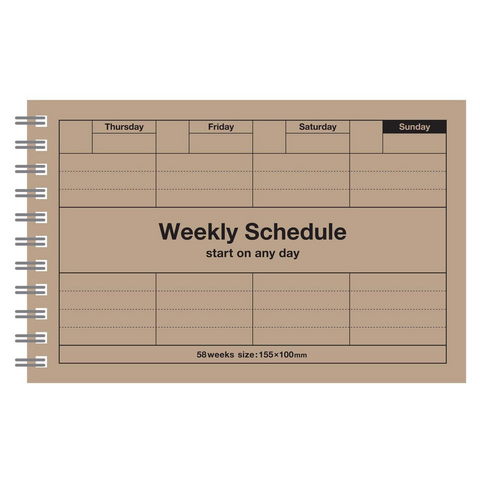 Weekly Schedule
