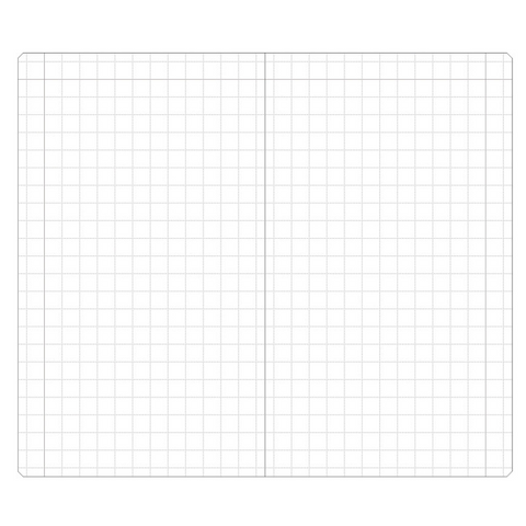 Grid Notebook B7 mit Gummiband