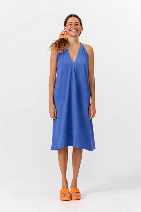 SS26 Multiposition Dress / Blau