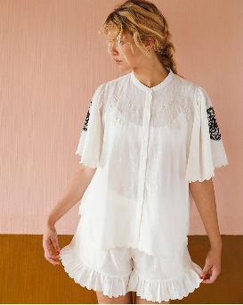 Pattie Shorts mit Rüschen