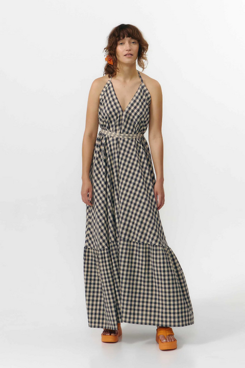 SS26 Multiposition Check Dress
