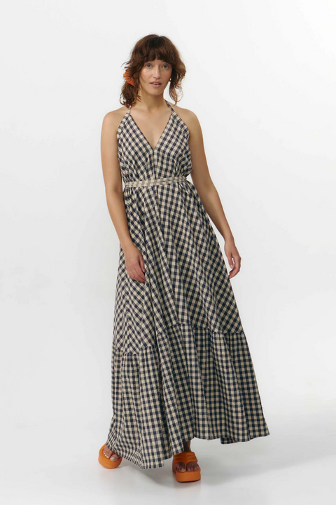 SS26 Multiposition Check Dress
