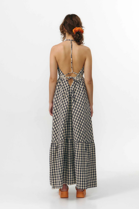 SS26 Multiposition Check Dress