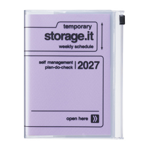 2027 Diary A6 Storage.it