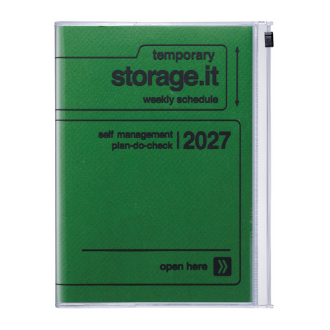 2027 Diary A5 storage.it