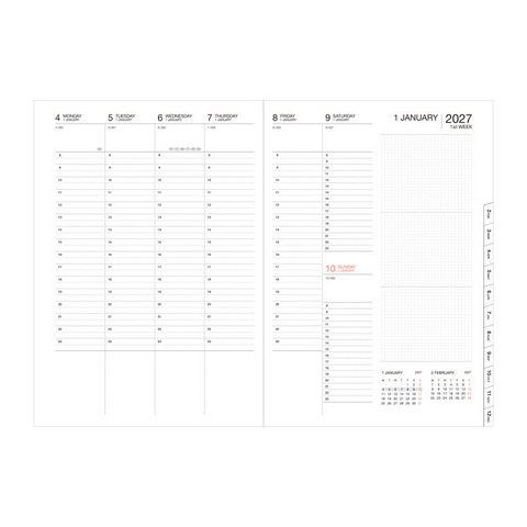 2027 Diary A5 storage.it