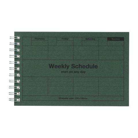 Weekly Schedule