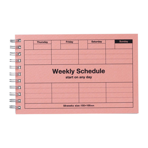 Weekly Schedule