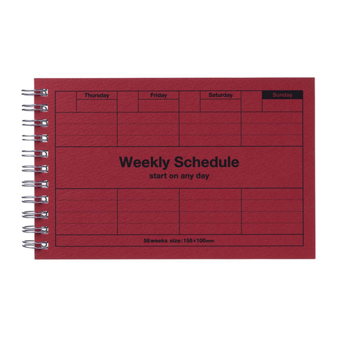 Weekly Schedule