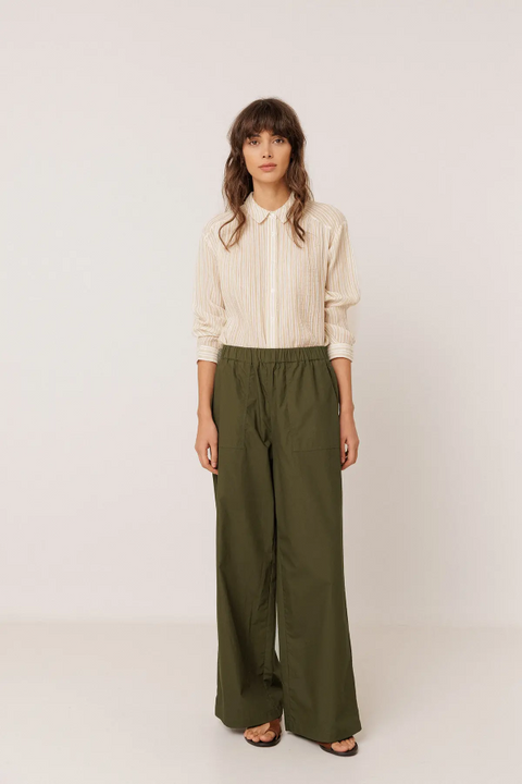 FW26 Bluse Musselin Streifen