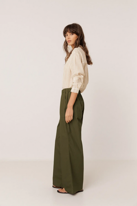 FW26 Bluse Musselin Streifen