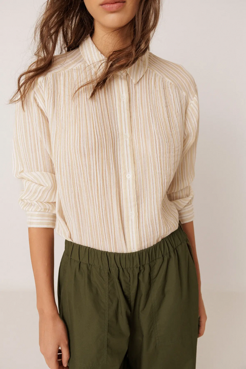FW26 Bluse Musselin Streifen