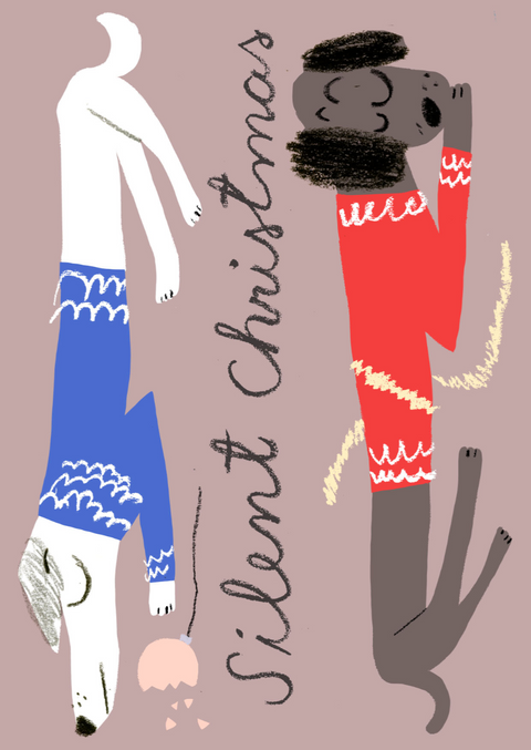 Postkarte Jumpers / Silent Christmas