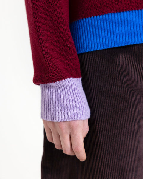Parenthesis Jumper Maroon