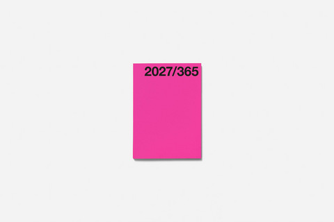 2027 Basic Planner / No 807 Pink