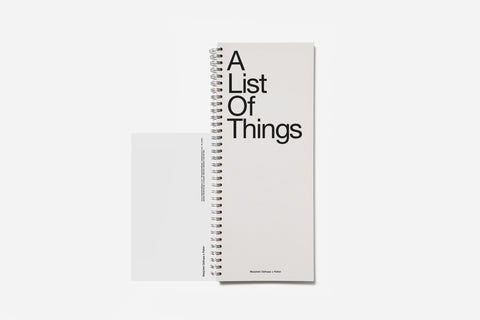 A List Of Things – Edition II
