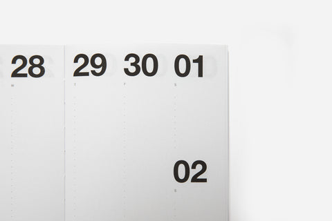 2027 Basic Planner / ReddishBrown No. 3516