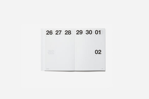 2027 Basic Planner / ReddishBrown No. 3516