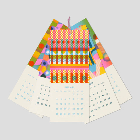 Risografie Mini-Kalender 2027