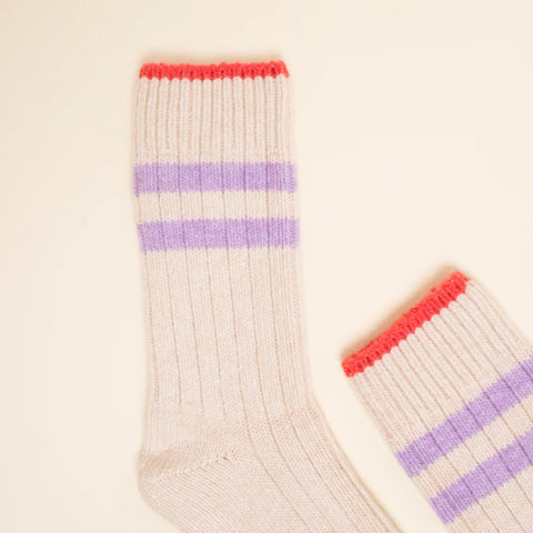 Wollsocken | Ecru