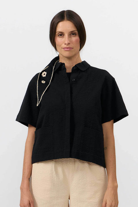 SS26 Eder Shirt Black