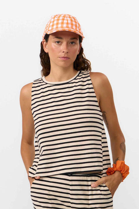 SS26 Sil Top Stripes