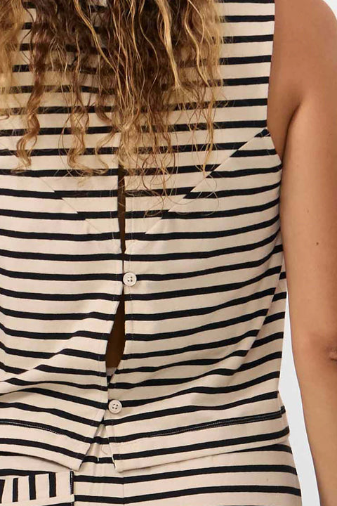 SS26 Sil Top Stripes