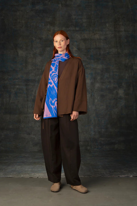 Aurata Schal / Cobalt