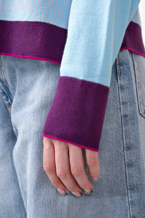 KITTY Jumper / Aquazul