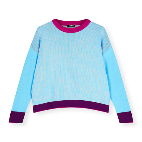 KITTY Jumper / Aquazul