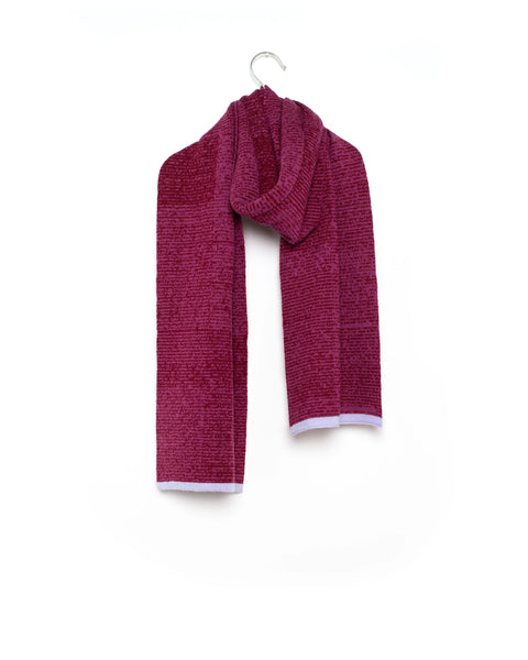 Schal Apostrophe / Maroon