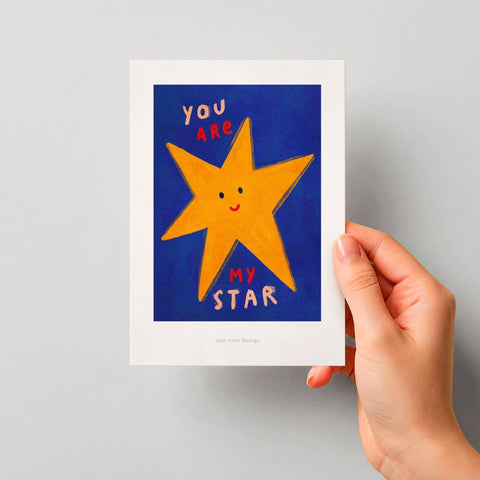 Star | Mini Kunstdruck A6