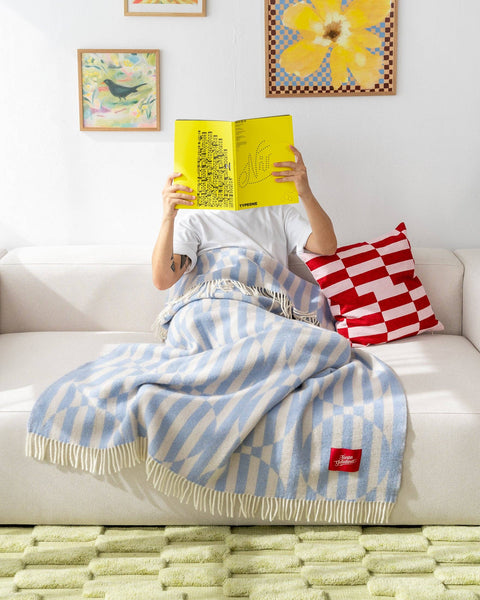 Nolita Decke Hellblau