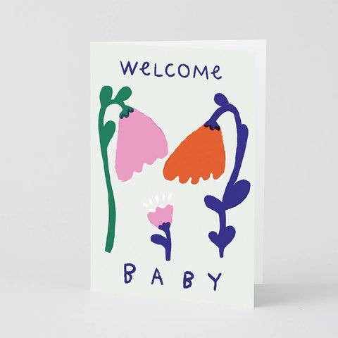Klappkarte Welcome Baby