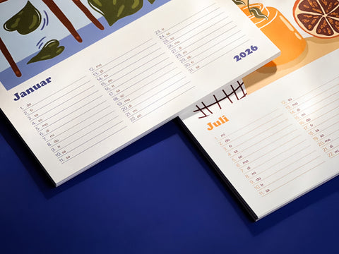 Wandkalender 2026
