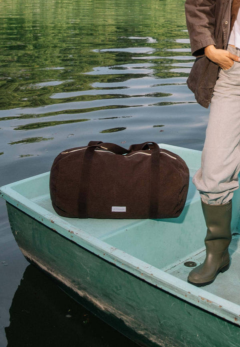 Weekender-/Bowlingbag Ebenholz