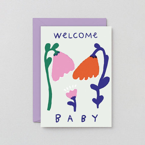 Klappkarte Welcome Baby