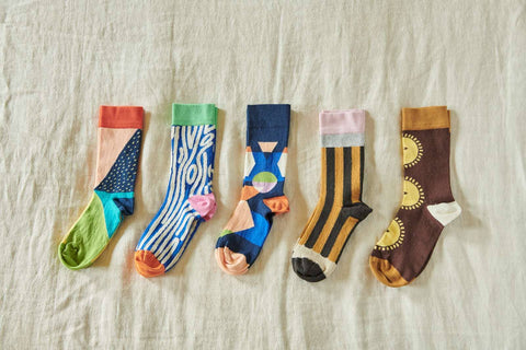 Woolywood Socken Blau