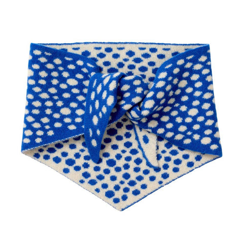 Gepunktetes Woll-Halstuch