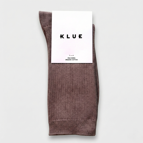 Feine Baumwollsocken Rippstrick