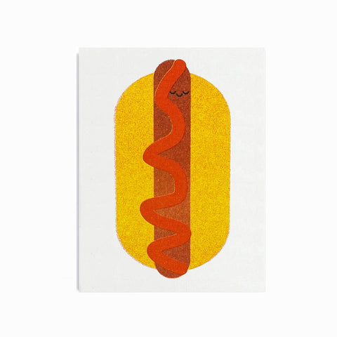 Hot-Dog Mini-Karte