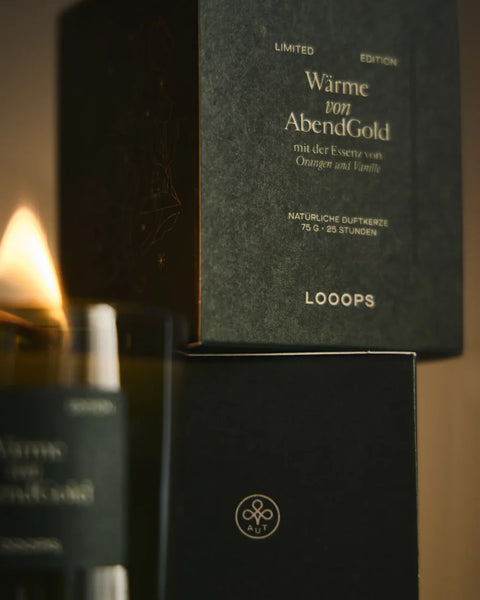 Duftkerze AbendGold • Limited Edition
