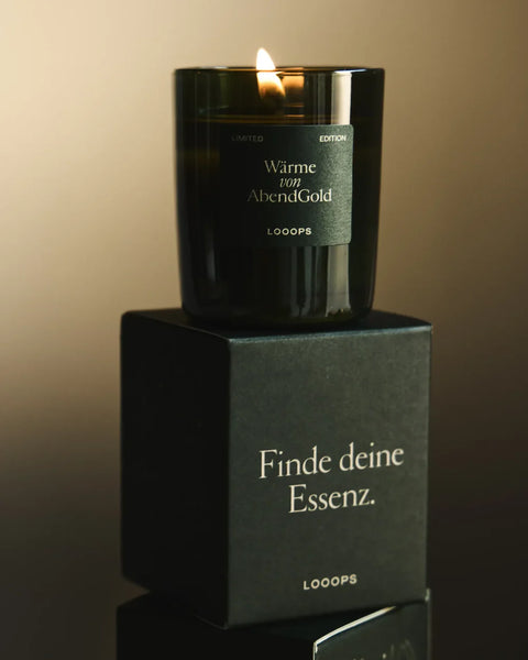 Duftkerze AbendGold • Limited Edition