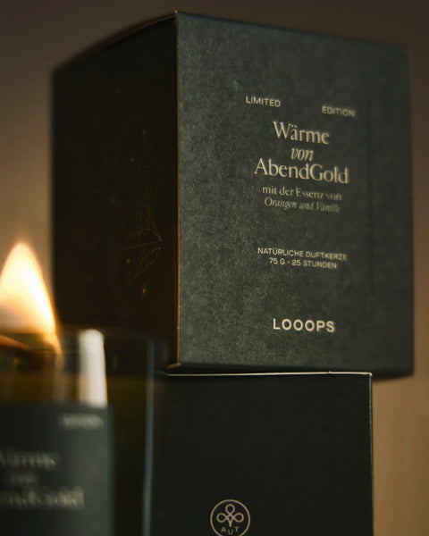 Duftkerze AbendGold • Limited Edition