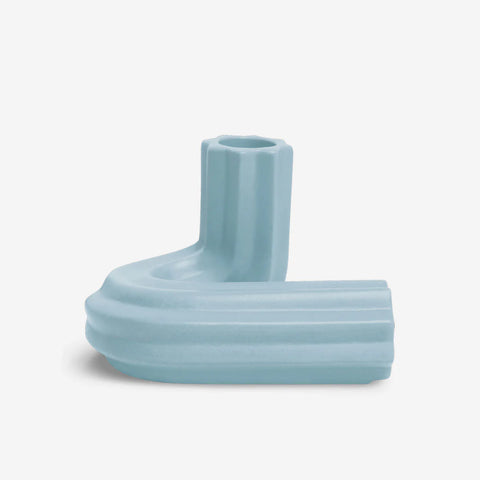 Templo Candle Holder Blue