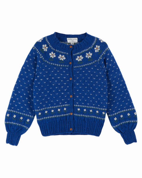 Cardigan | Daisy Jaquard
