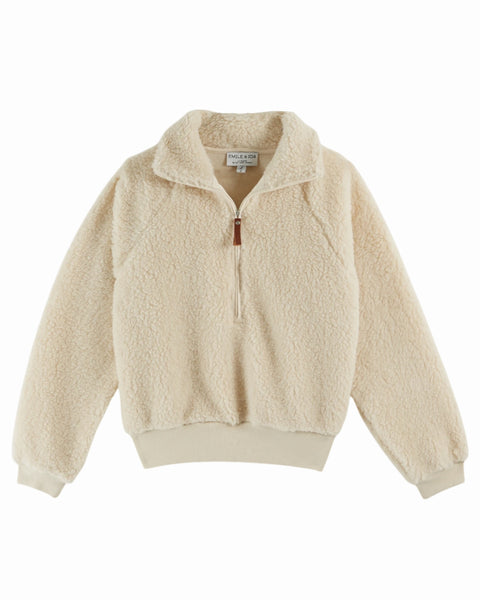 Sherpa Zip-Up Sweater