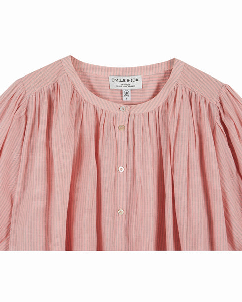 SS26 Bluse Donatella Rosé