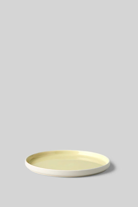 Plate Medium 2er-Set | Ivory/Yellow